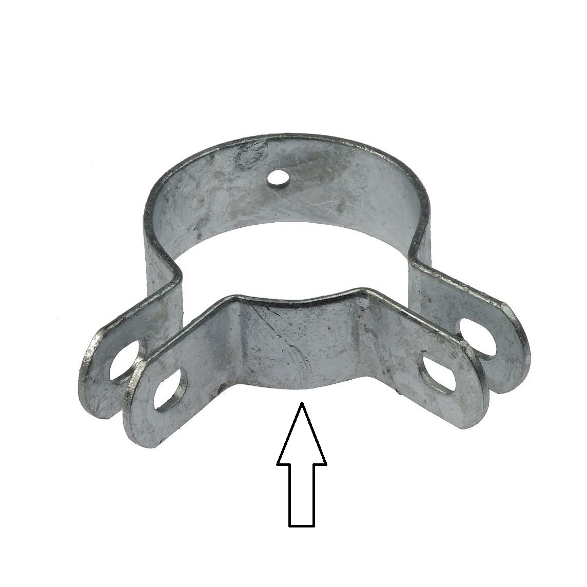 ¼ Hoekbeugel ø 60 mm, thermisch verzinkt