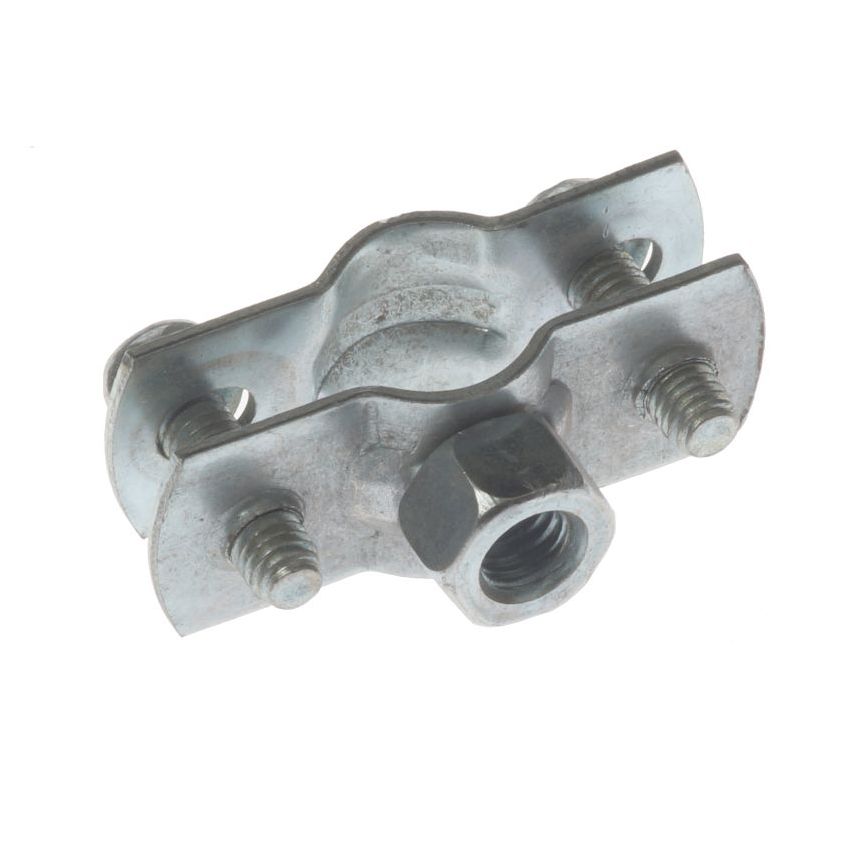Pijpbeugel, M8/M10, elektrolytisch verzinkt