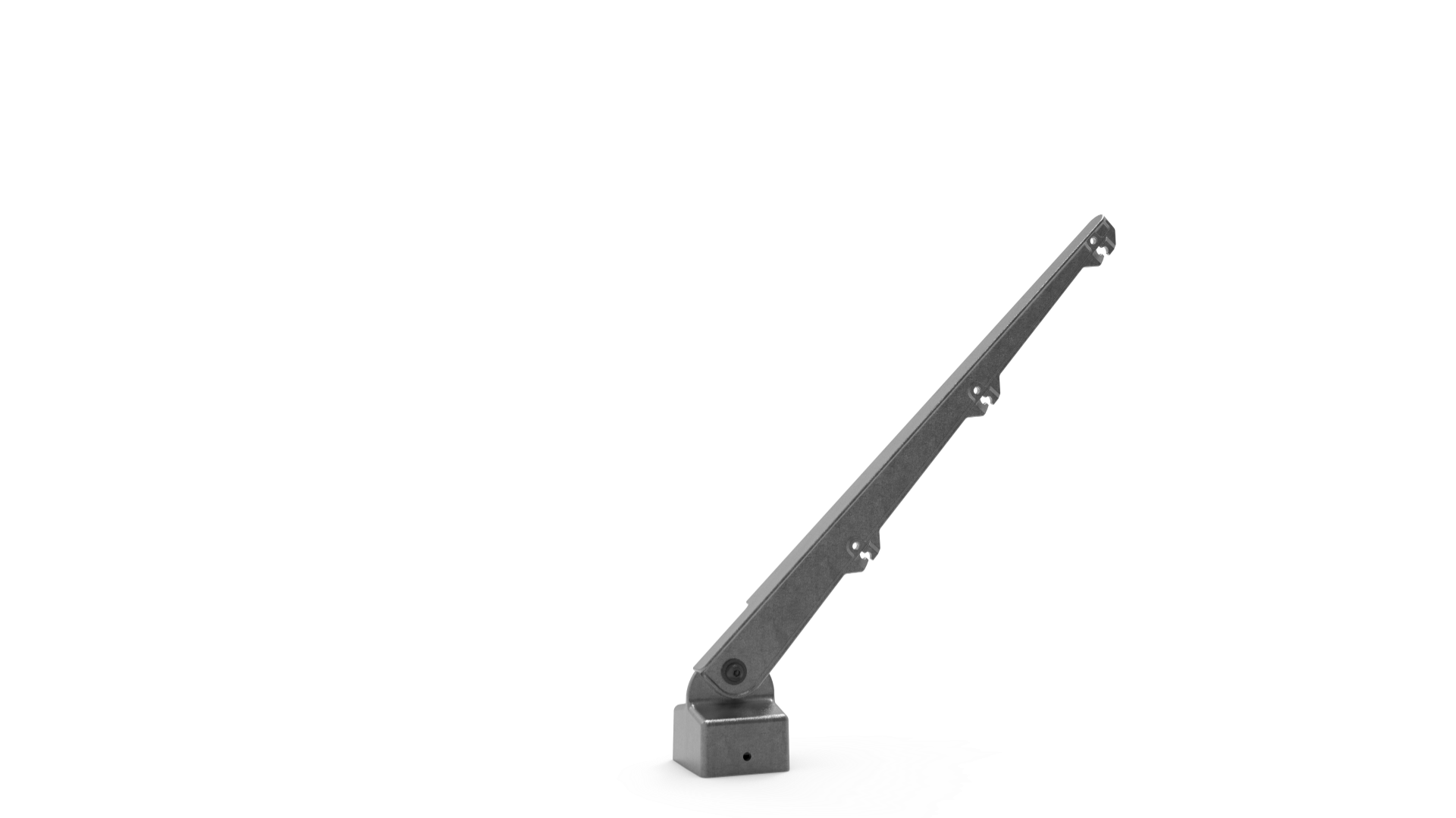 Modulaire prikkeldraadarm, recht, 45 graden en 90 graden dubbel