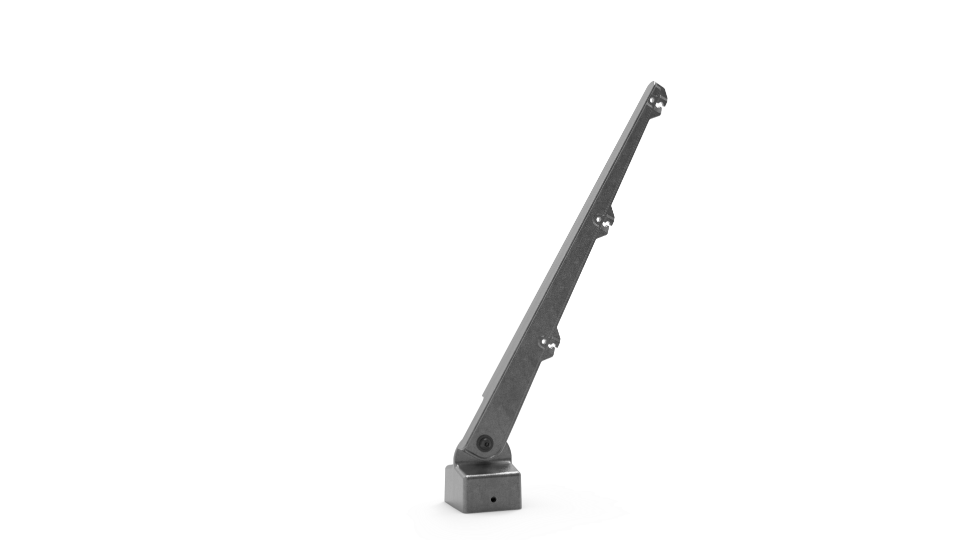 Modulaire prikkeldraadarm, recht, 45 graden en 90 graden dubbel