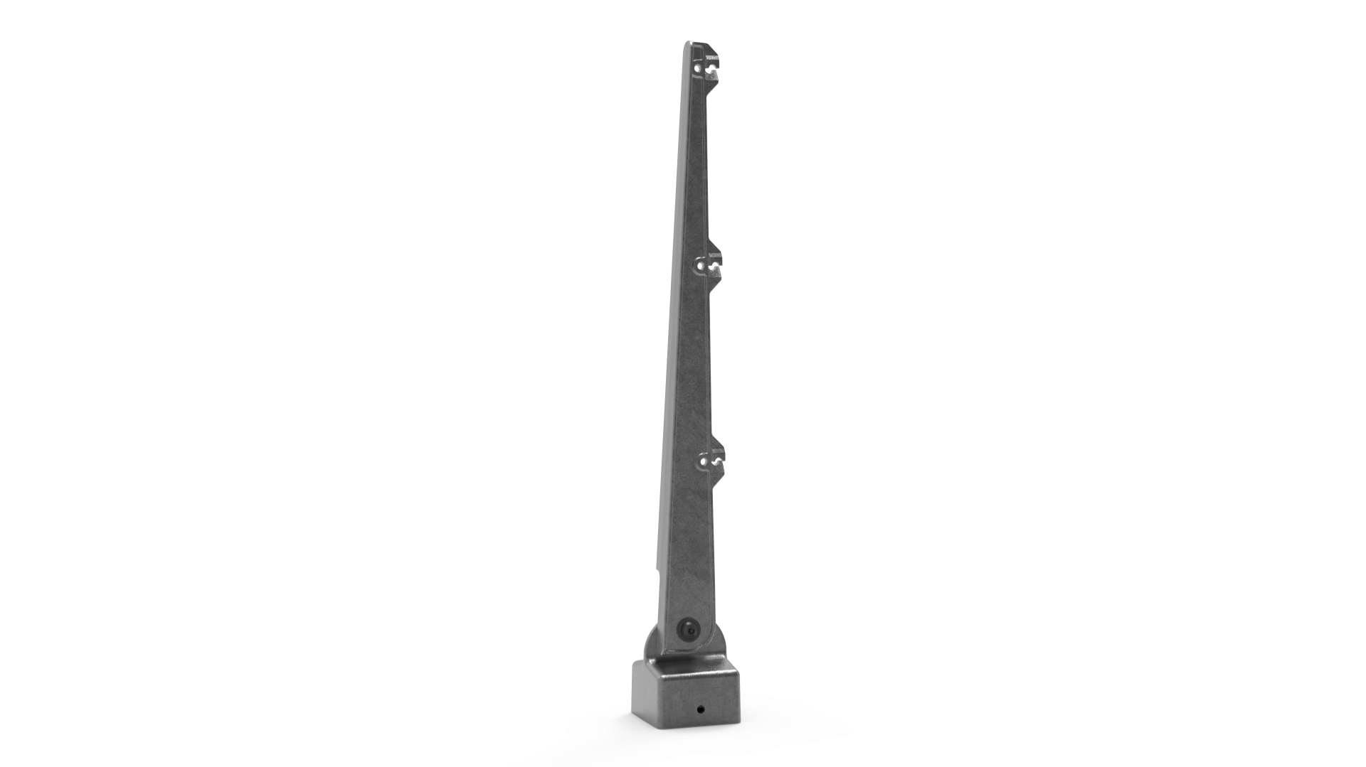 Modulaire prikkeldraadarm, recht, 45 graden en 90 graden dubbel