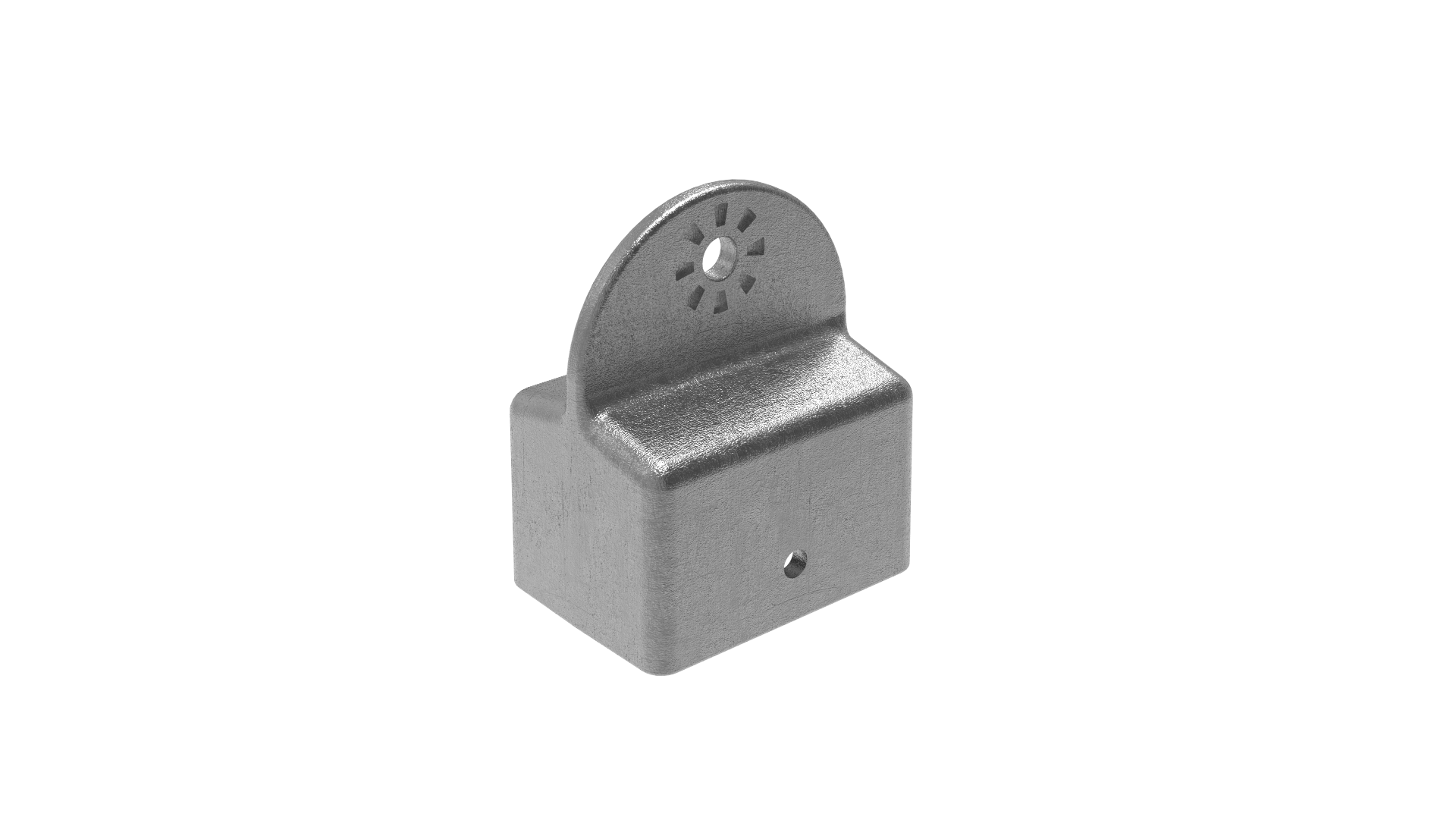 Aluminium paalkop-dop 60 x 40 tbv modulaire arm