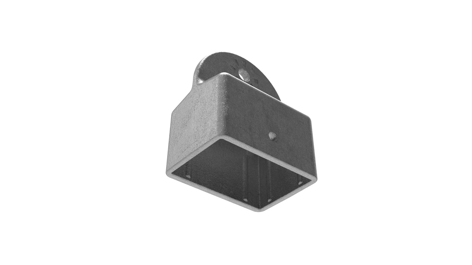 Aluminium paalkop-dop 60 x 40 tbv modulaire arm