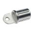 Schoor-/ einddop inwendig aluminium