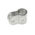 Omegaklem, materiaal 40 x 2 mm, sendzimir verzinkt
