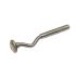 RVS Pen ø 10 mm voor hoekverbinding 60 x 60 mm of  ø 60 mm