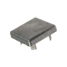 Aluminium paalkap overschuif vierkant