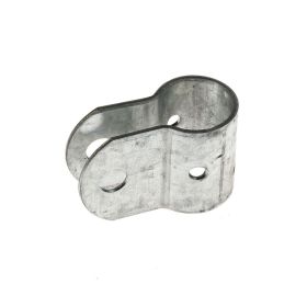 Omegaklem, materiaal 40 x 2 mm, sendzimir verzinkt