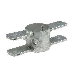 Knelring standpaal draaideel 2 x 1½", thermisch verzinkt 
