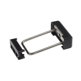 RVS bevestigingsset DSM koker 40 x 60 mm, compleet, afname per 200 stuks