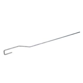 Gezette pen ø 12 mm, 110 cm lang, thermisch verzinkt