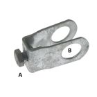 Plaatklem TJ145, M10