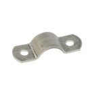 Halve kapbeugel, strip 30 x 3 mm, rvs 304