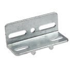 Hoekstuk 63 x 63 x 150 mm met ø 12 mm anti-draai, thermisch verzinkt