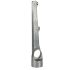 Aluminium prikkeldraadarm recht beugel voor 2 draden 60 mm ronde paal