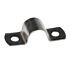 Een duurzame RVS 304 zadel strip van 25 x 1.5 mm met twee schroefgaten voor stevige buisbevestiging.