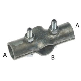 2-delige X-klem TJ 226, thermisch verzinkt