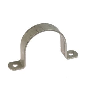 Kapbeugel, strip 40 x 4 mm, rvs 304