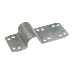 Kapbeugel voor kapbeugelklem verlengde lip 120 mm, thermisch verzinkt