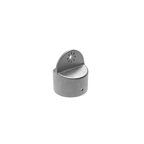 Aluminium paalkop-dop ø 60 mm tbv modulaire arm