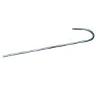 Gebogen pen ø 10 mm, 60 cm lang, thermisch verzinkt