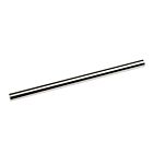 Een gladde, zilverkleurige roestvrijstalen pen met een diameter van 10 mm en een lengte van 180 mm voor stevige verbindingen.