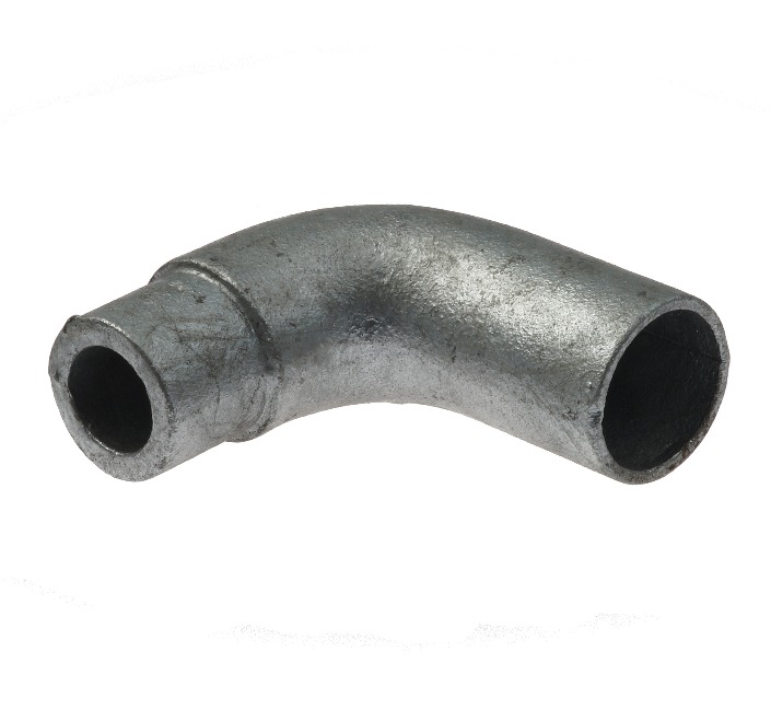 DDA02 Gegoten bocht koppelstuk 1½"