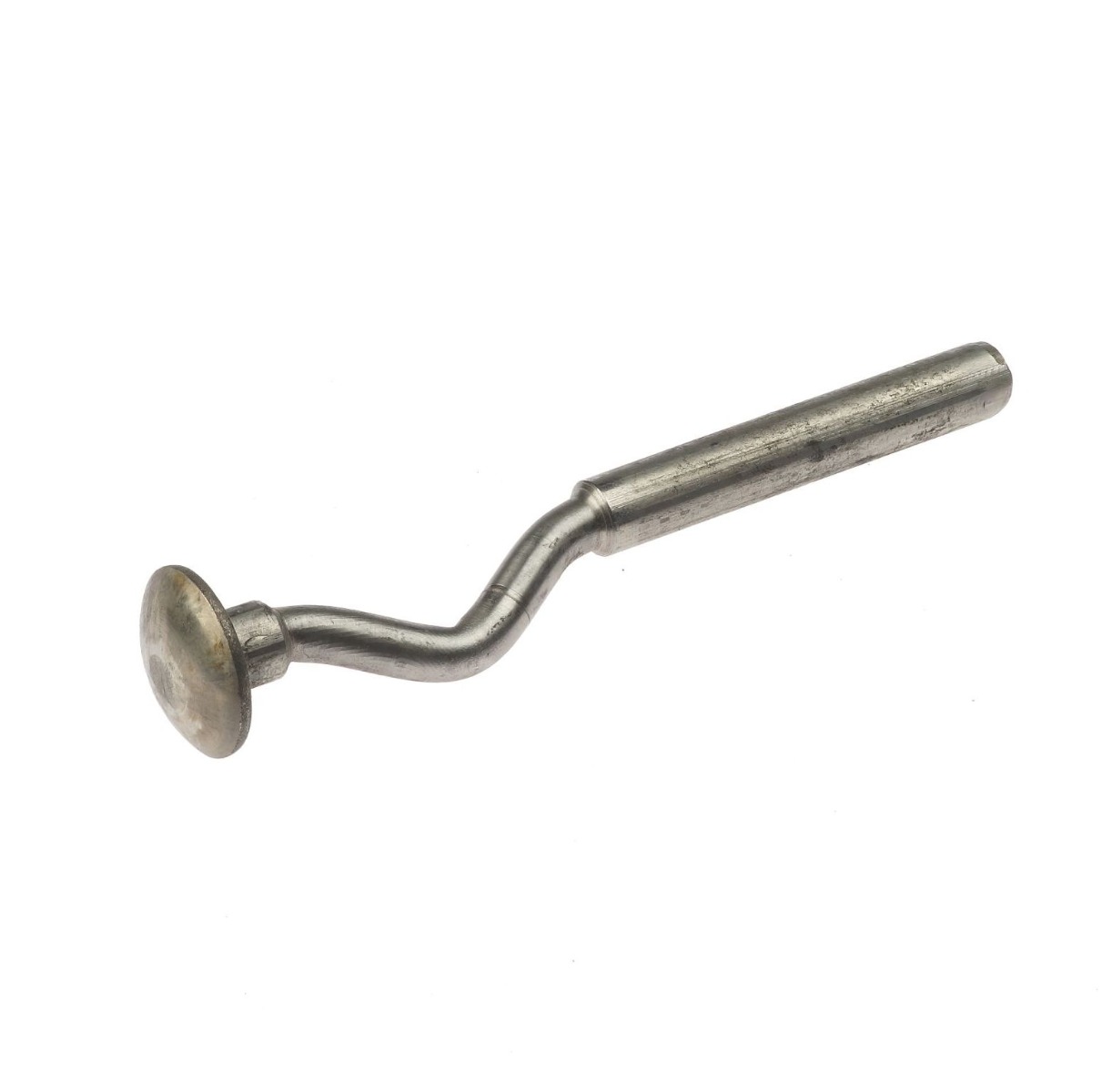 10 mm RVS pen met een knik en ronde kop, specifiek voor hoekverbindingen van 60 mm buizen.